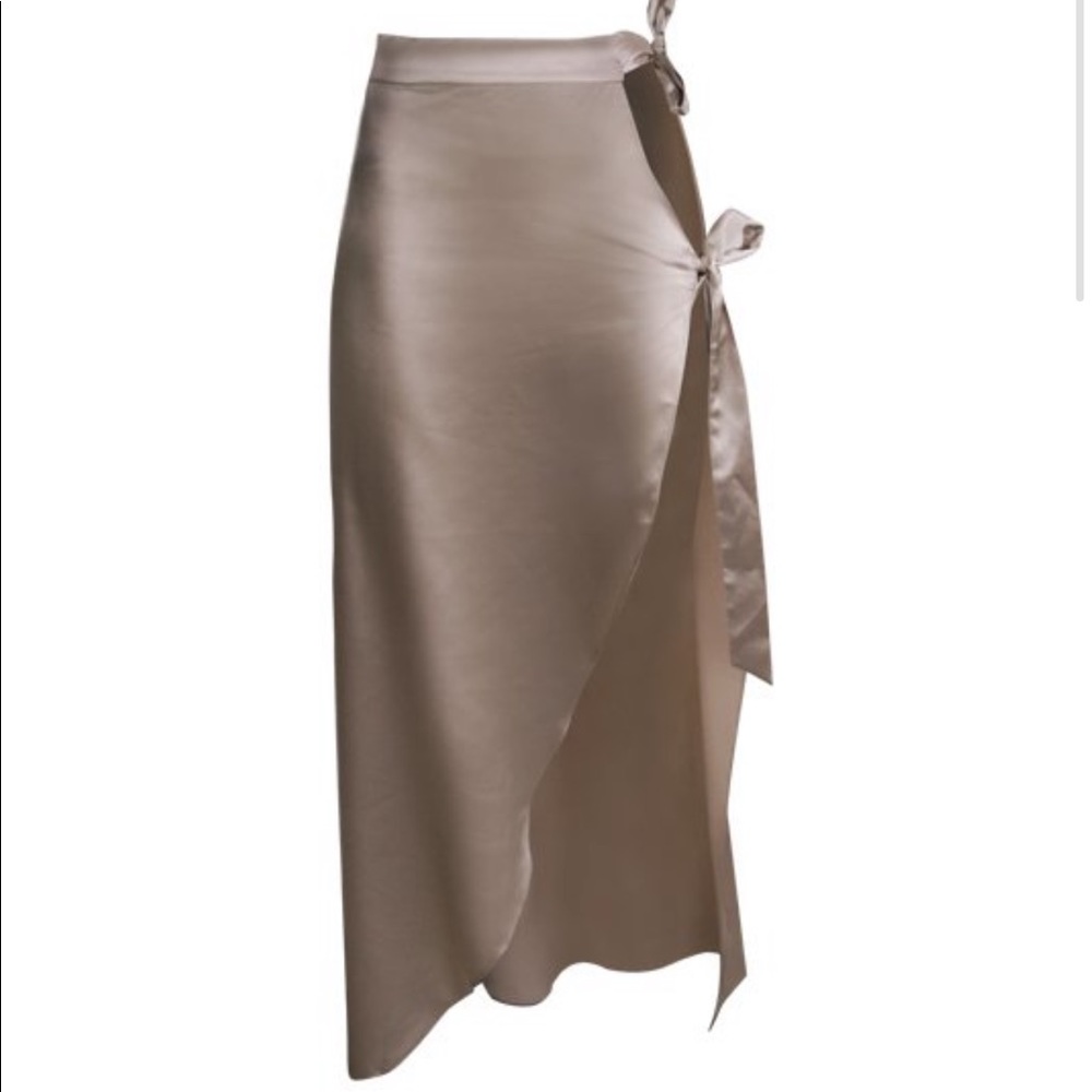 Silk skirt